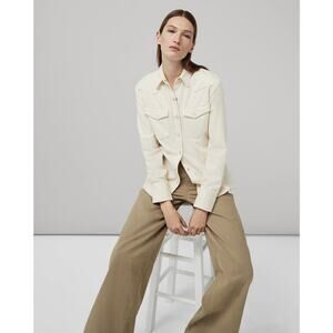 NWT Rag & Bone XXS Featherweight Wyatt Button Down Shirt